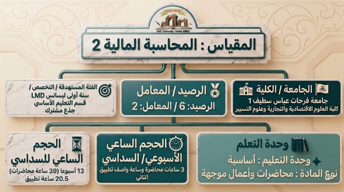 الأستاذة ومعلومات المقرر